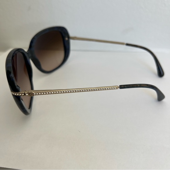 Chanel Blue Sunglasses with Swarovski Crystals main image 3